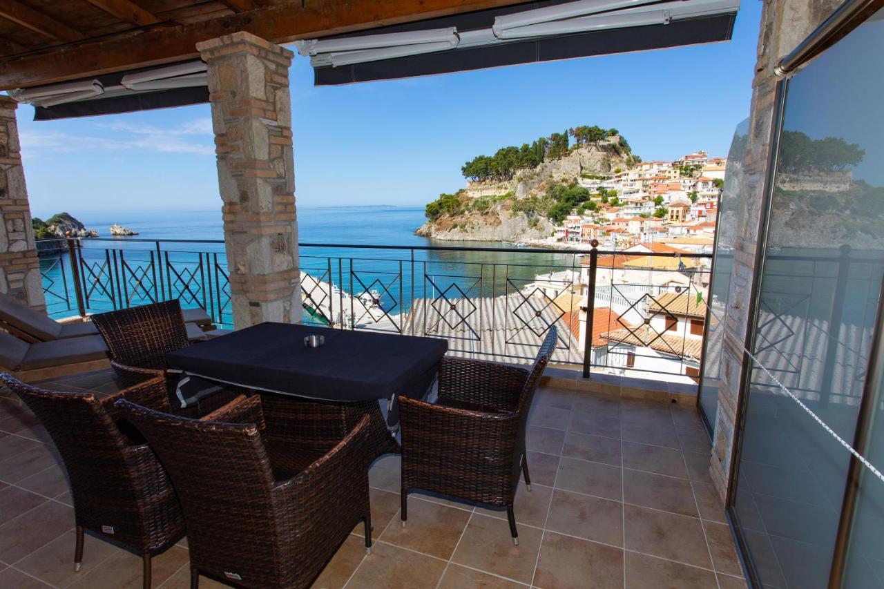 Petros Penthouse Apartment Parga Exterior photo